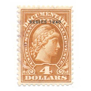 R279 $10 Liberty type of 1914, 1940 used