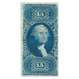 R97c First Issue Mortgage Revenue Stamp