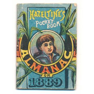 E. T. Hazeltine's Pocketbook Almanac for 1889, Piso's Cure