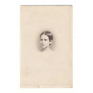R17c 3 cent First issue Revenue Stamp, Playing Cards on CDV - Image 2