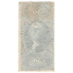 R101c First Issue $50 Documentary Revenue Stamp - Image 2