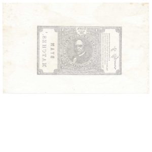 RO52a Byam, Carleton Co. Match Wrapper, Boston MA, April 2, 1875 unused - Image 2