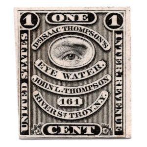 RS242P4 John L. Thompson Medicine Stamp Plate Proof