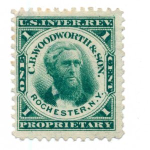 RT20b C. B. Woodworth & Son Perfume Stamp