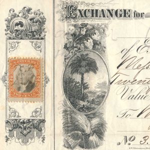 December 13, 1873 Mobile, Alabama First Bill of Exchange, Cotton - Image 3