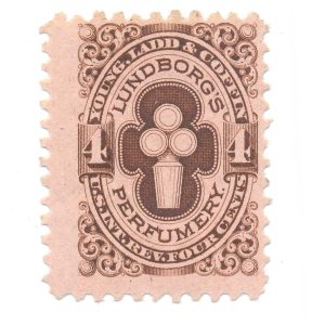 RT33c Young, Ladd & Coffin Perfume Stamp