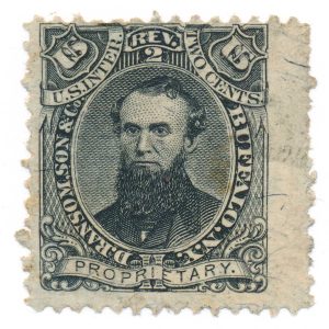 RS197b D. Ransom, Son & Co. Medicine Stamp