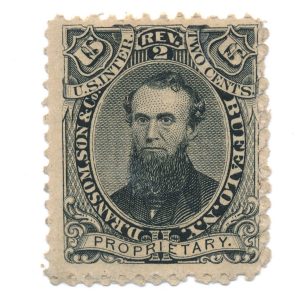 RS197d D. Ransom, Son & Co. Medicine Stamp MNH