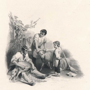 Obsolete Die Proof Vignette, Harvesting, Bald, Cousland & Co. 1858 - Image 2