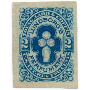 RT28d Young, Ladd & Coffin Perfume stamp