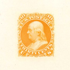 71P1 30c 1861 National Bank Note Large Die Proof