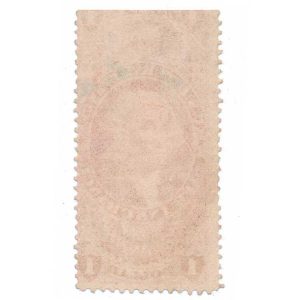 R71c $1.00 Life Insurance Revenue Stamp, Pacific Mail Steamship Co, ALASKA - Image 2