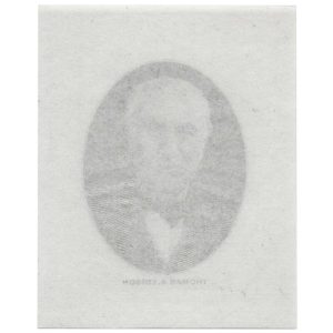Thomas A. Edison Vignette Model and finished engraving, Sydney Smith, American Bank Note Co. 1933 - Image 2