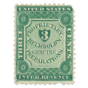 RS107a Hembolds Genuine Preparations Medicine Stamp
