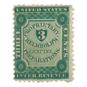 RS107b Hembolds Genuine Preparations Medicine Stamp