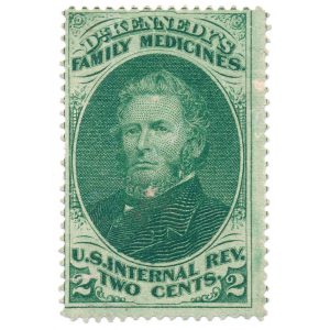 RS155a Dr. Kennedy's Family Medicines Stamp