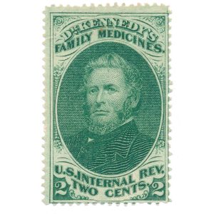 RS155a Dr. Kennedy's Family Medicines Stamp