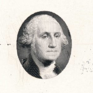 George Washington vignette essay/proof, 1860s - 1920's