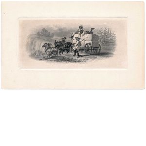 Vignette Die Proof, "Away Down in Dixie" American Bank Note Co. 1860 - Image 2