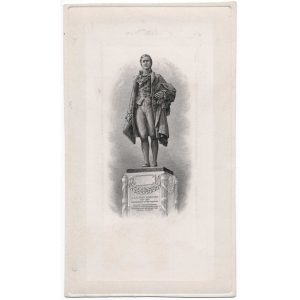 US Treasury, Alexander Hamilton Statue, Vignette Proof, BEP, Louis Schofield - Image 2