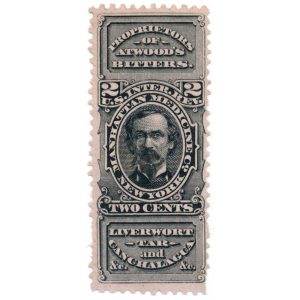 RS172c Manhattan Medicine Co. Stamp