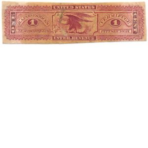 RS215d J. E. Schwartz & Co. Medicine Stamp