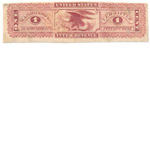 RS215d J. E. Schwartz & Co. Medicine Stamp