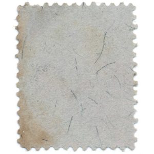 RB1a Proprietary Revenue Stamp, Benton's Pine Tree Tar Troches cancel, inverted - Image 2