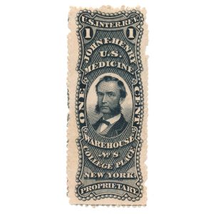 RS114d John F. Henry, Medicine Stamp