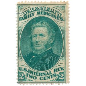 RS155b Dr. Kennedy's Family Medicines Revenue Stamp