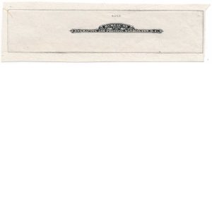 Bureau of Engraving and Printing (BEP) Imprint die proof on india paper - Image 2