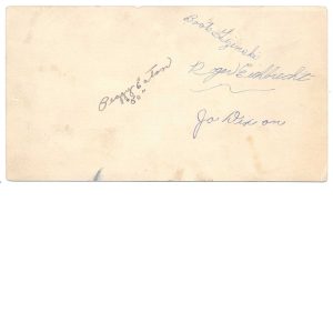 Lincoln's Gettysburg Speech souvenir card, Western Bank Note Co., 1926 - Image 2