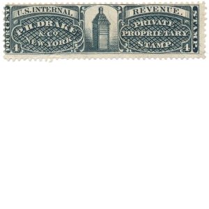 RS83b P.H. Drake & Co. Medicine Stamp