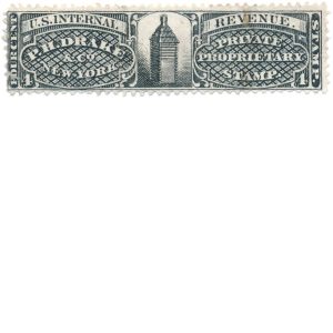 RS83b P.H. Drake & Co. Medicine Revenue Stamp
