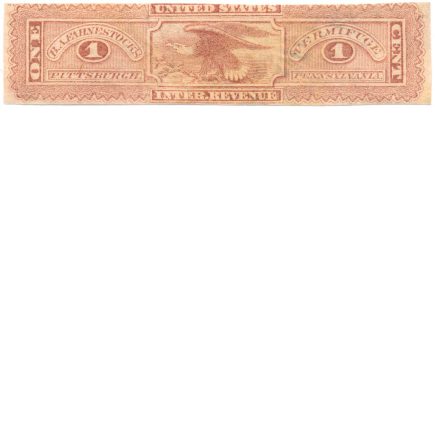 RS84a B. A. Fahnestock & Co. Medicine Revenue Stamp