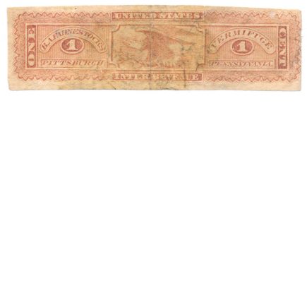 RS84a B. A. Fahnestock & Co. Revenue Medicine Stamp