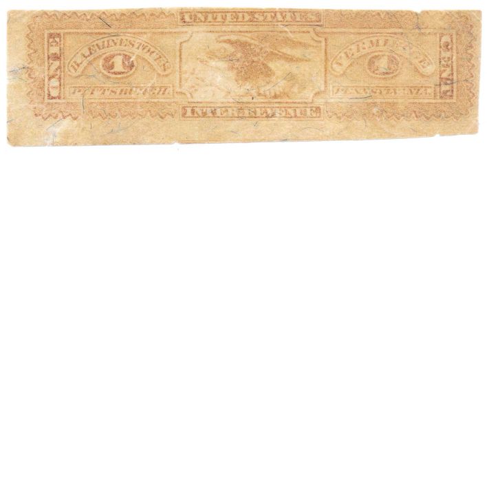 RS84b B. A. Fahnestock & Co. Revenue Medicine Stamp