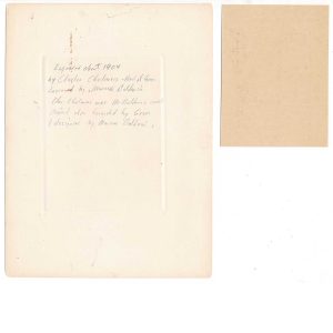 Intaglio Large Die Proof & Bookplate, Col. E.H.R. Green, 1904 - Image 3