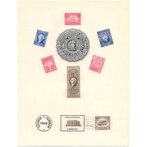 Bookplate, George T. Turner, 1958, by H.L. Peckmore