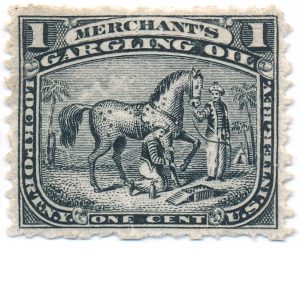 RS178d Proprietary Die Stamp, Merchant's Gargling Oil