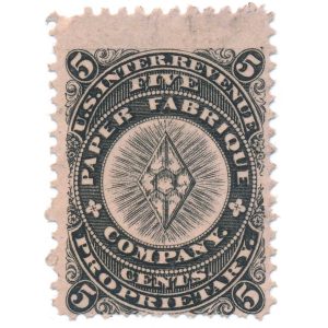 RU15c Playing Card Stamp, The Paper Fabrique Company