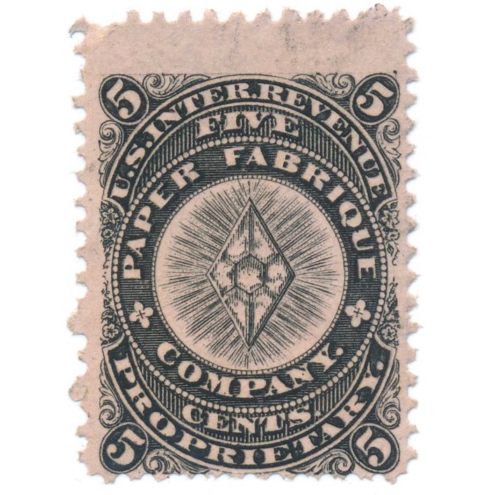 RU15c Playing Card Stamp, The Paper Fabrique Company