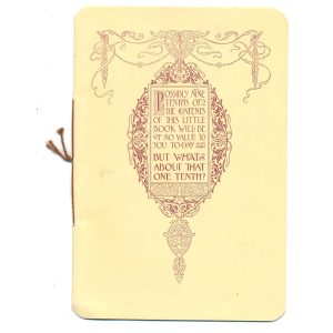Antikamnia Chemical Co. 10-page Product Brochure with Envelope, 1897