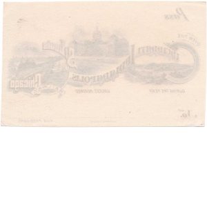 Cincinnati Indianapolis St. Louis and Chicago Railway Pass Proof - Image 2