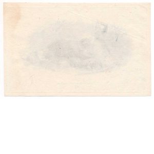 F.O.C. Darley, Trappers Surprised by Bear, Vignette Die Proof on india 1866 - Image 2