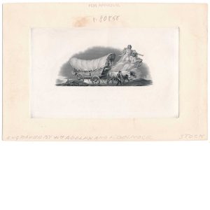 The Pioneer Spirit, india on card working die proof, ABNCo 1939-40 - Image 3