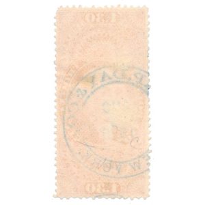 R77c First Issue Revenue Stamp, $1.30, Kemp, Day & Co. cancel - Image 2