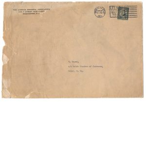 Harding Memorial Association souvenir card, American Bank Note Co., 1923 FSO-1923A - Image 3