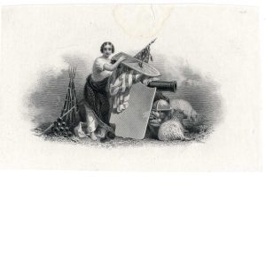 "The Guardian", Die Proof on india, Bureau of Engraving and Printing