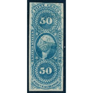 R56a First Issue Foreign Exchange US Revenue Stamp